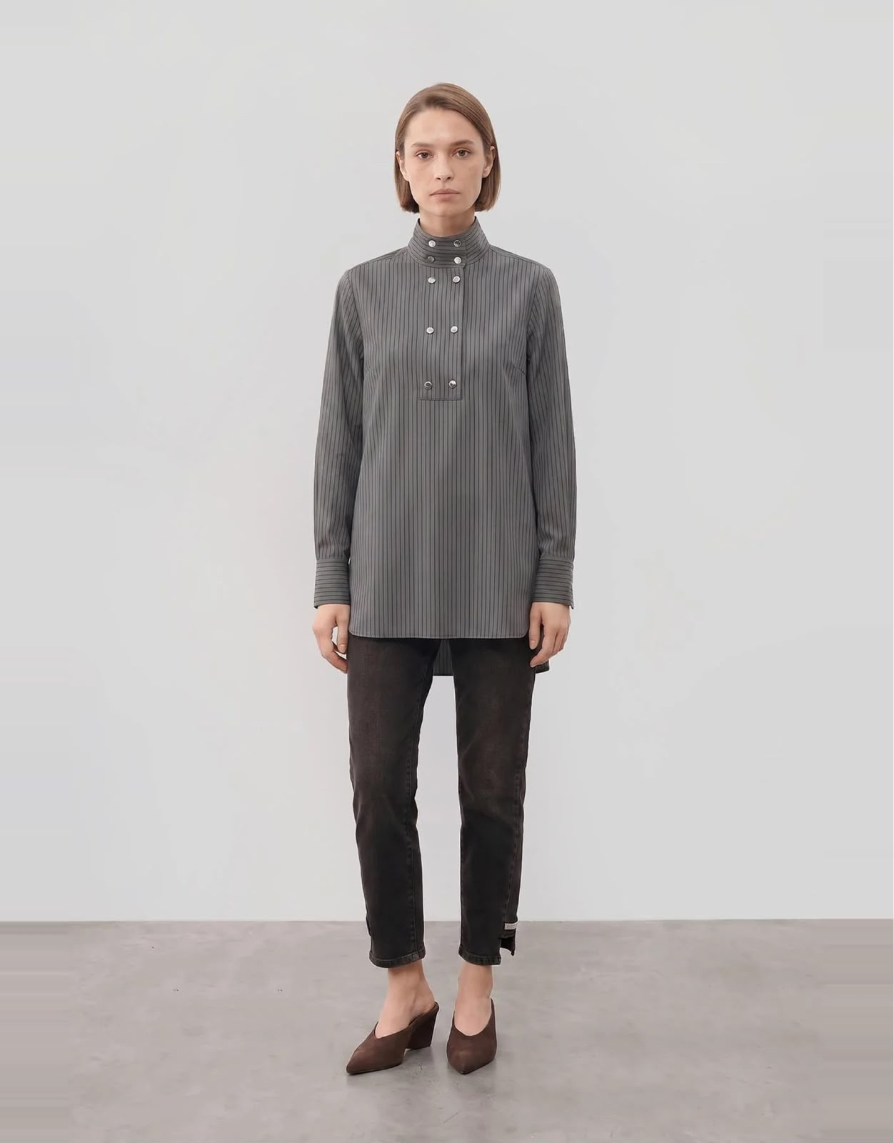 Dena Paça Taşlı Denim Pantolon
