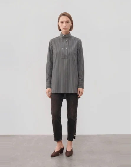 Dena Paça Taşlı Denim Pantolon